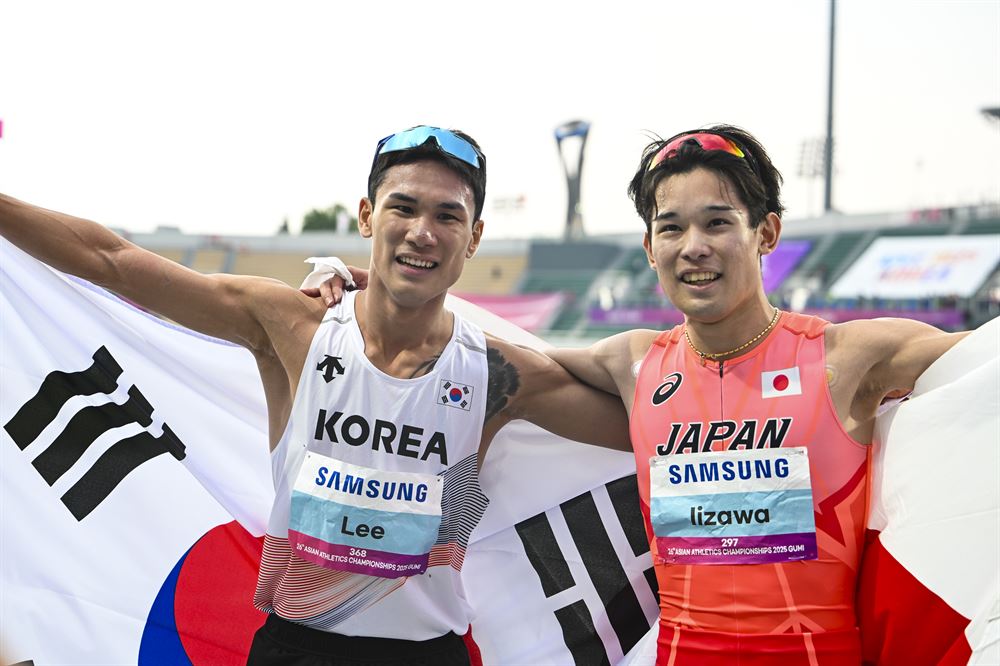2025 구미아시아육상경기선수권대회 2일차, 스포츠가 만든 우정과 짜릿한 승부의 현장😍